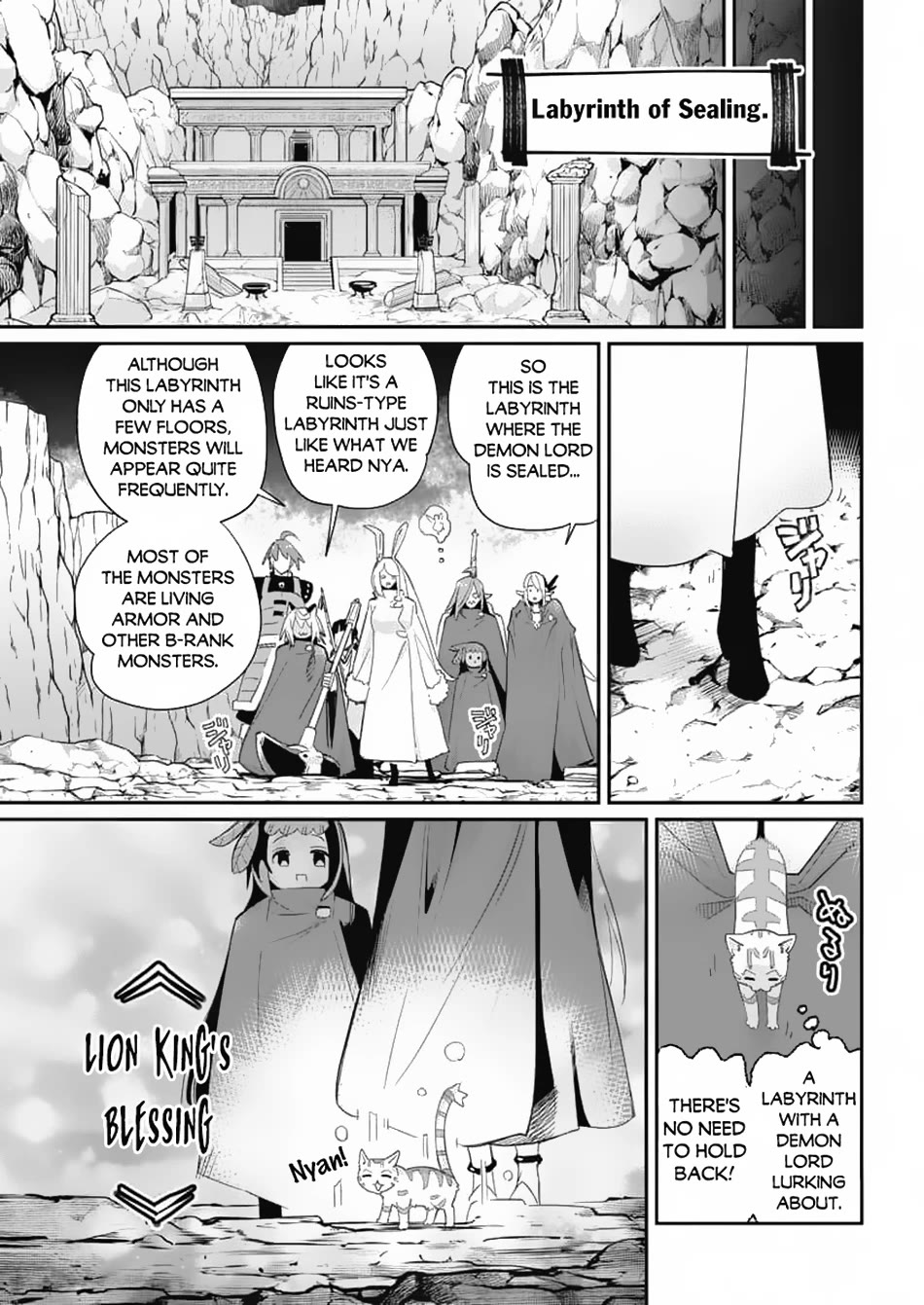 I Am Behemoth Of The S Rank Monster But I Am Mistaken As A Cat And I Live As A Pet Of Elf Girl Chapter 64 page 12 - Chapter 64