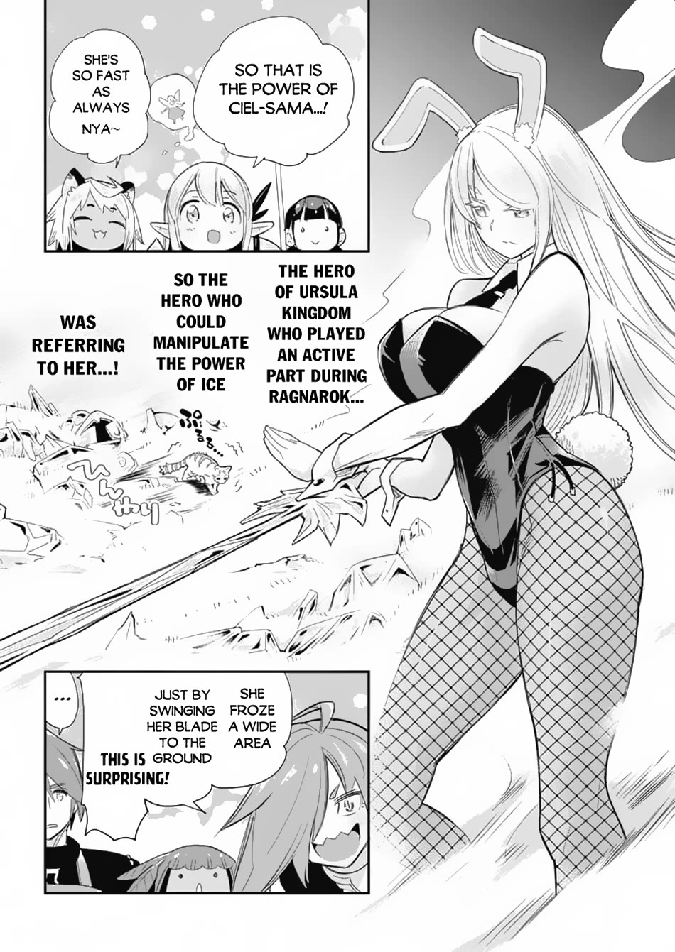 I Am Behemoth Of The S Rank Monster But I Am Mistaken As A Cat And I Live As A Pet Of Elf Girl Chapter 64 page 23 - Chapter 64