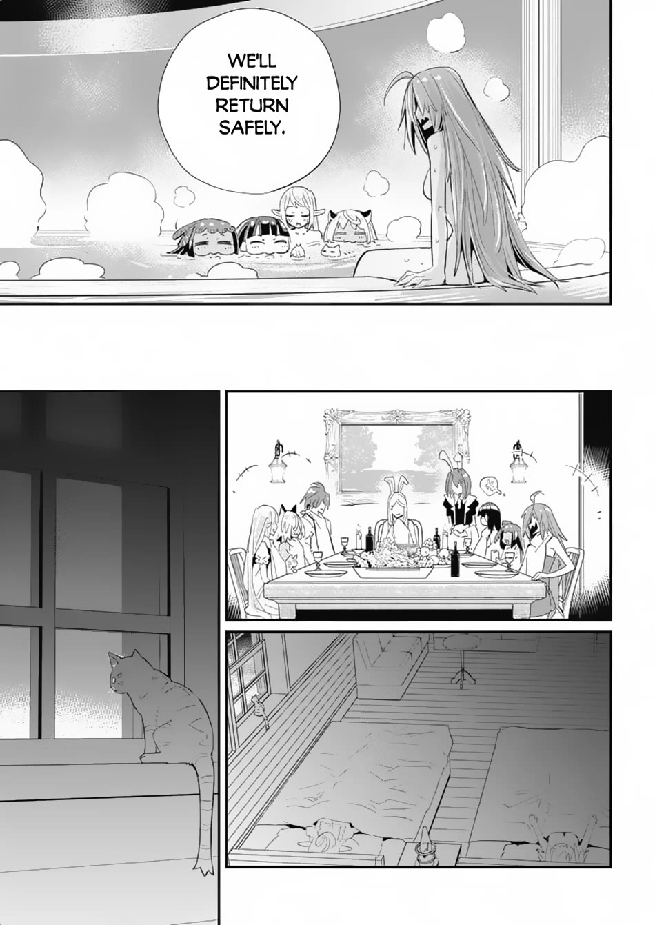 I Am Behemoth Of The S Rank Monster But I Am Mistaken As A Cat And I Live As A Pet Of Elf Girl Chapter 64 page 8 - Chapter 64