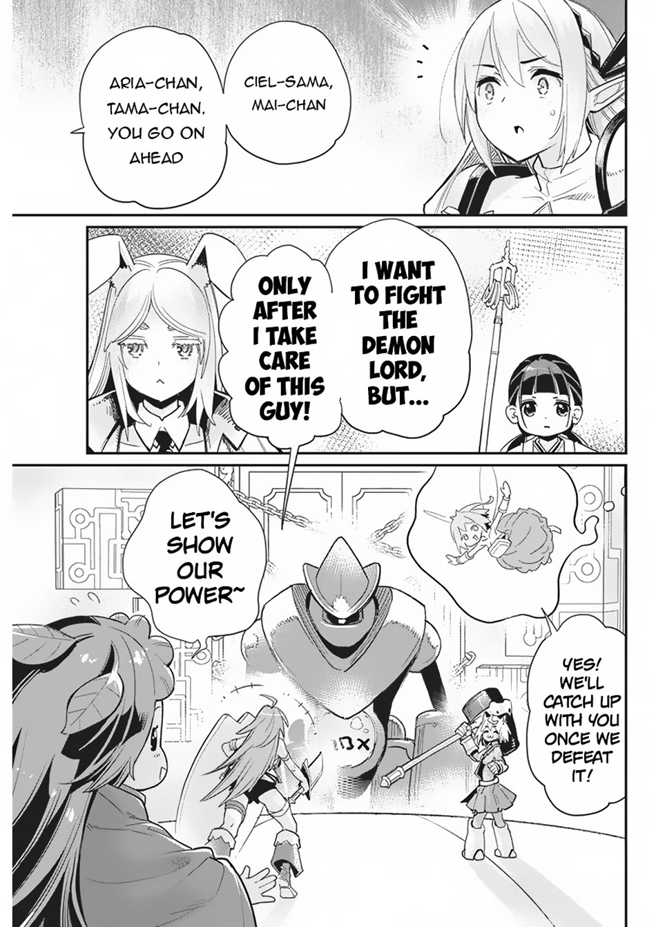 I Am Behemoth Of The S Rank Monster But I Am Mistaken As A Cat And I Live As A Pet Of Elf Girl Chapter 66 page 10 - Chapter 66