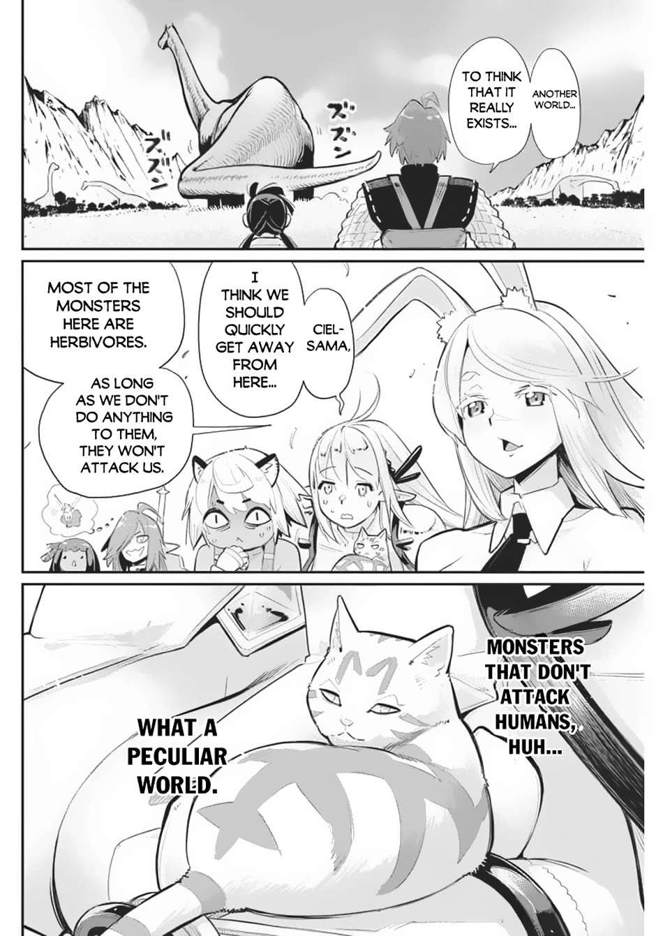 I Am Behemoth Of The S Rank Monster But I Am Mistaken As A Cat And I Live As A Pet Of Elf Girl Chapter 70 page 8 - Chapter 70