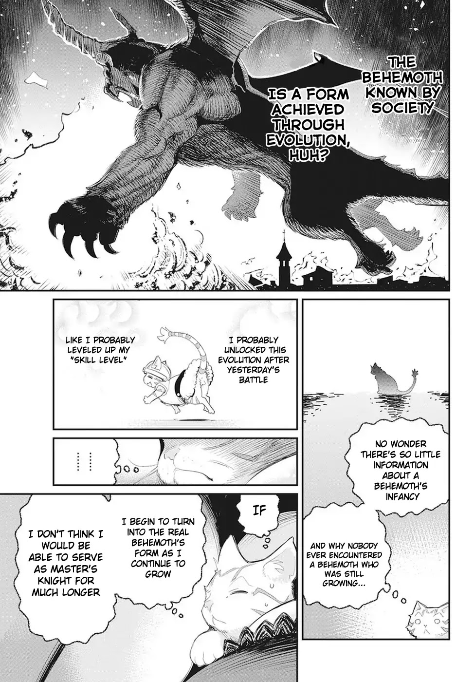 I Am Behemoth Of The S Rank Monster But I Am Mistaken As A Cat And I Live As A Pet Of Elf Girl Chapter 8 page 22 - Chapter 8: A Knight's Calling