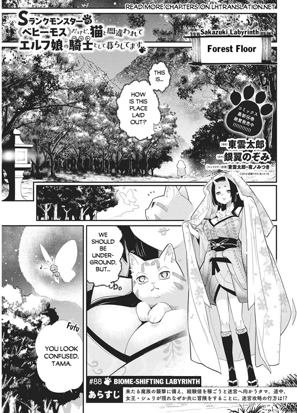 I Am Behemoth Of The S Rank Monster But I Am Mistaken As A Cat And I Live As A Pet Of Elf Girl Chapter 88 page 2 - Chapter 88