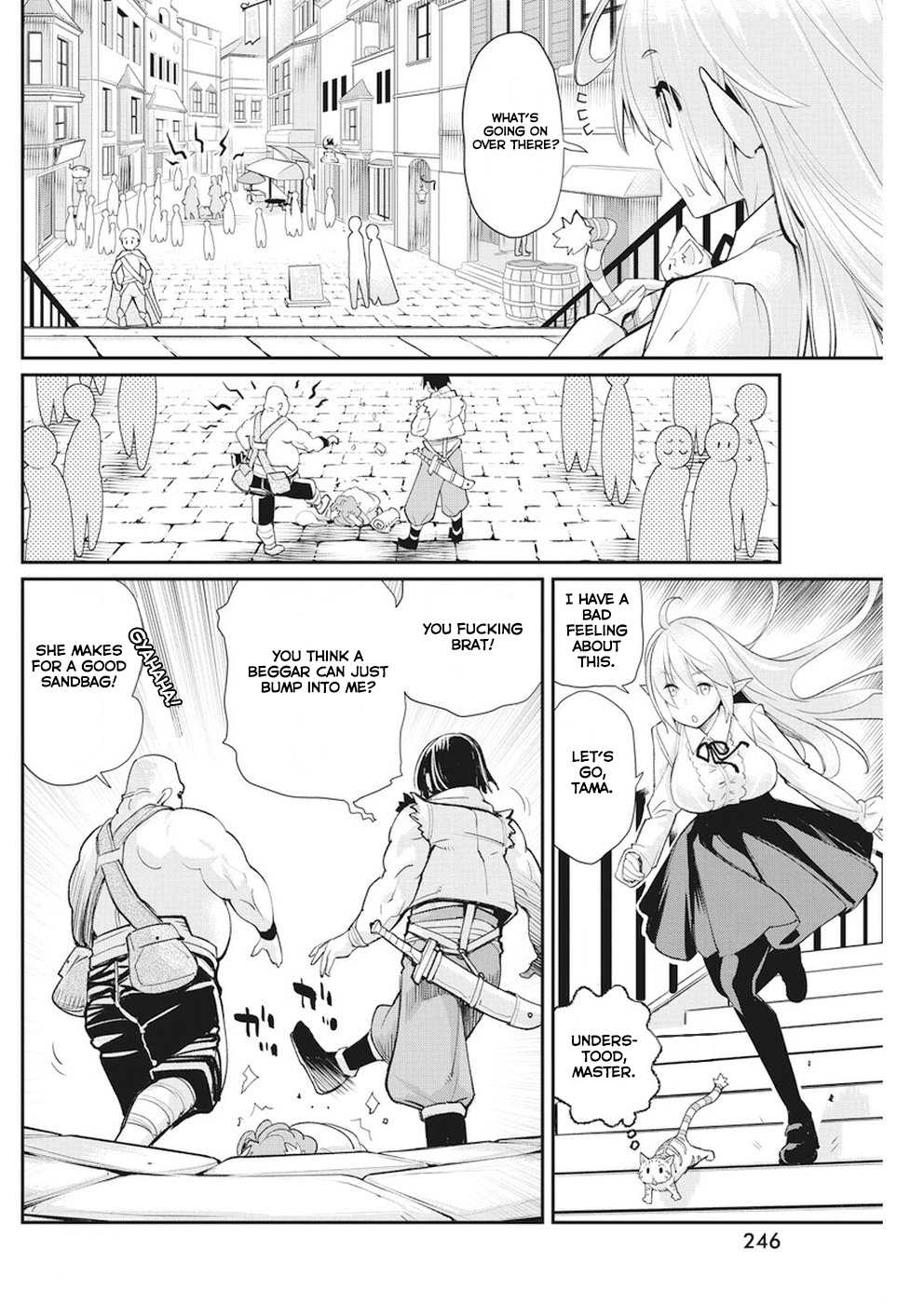 I Am Behemoth Of The S Rank Monster But I Am Mistaken As A Cat And I Live As A Pet Of Elf Girl Chapter 9 page 3 - Chapter 9 - A noble girl