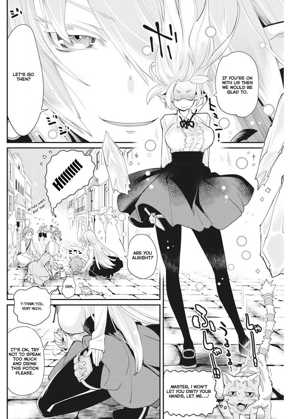 I Am Behemoth Of The S Rank Monster But I Am Mistaken As A Cat And I Live As A Pet Of Elf Girl Chapter 9 page 7 - Chapter 9 - A noble girl