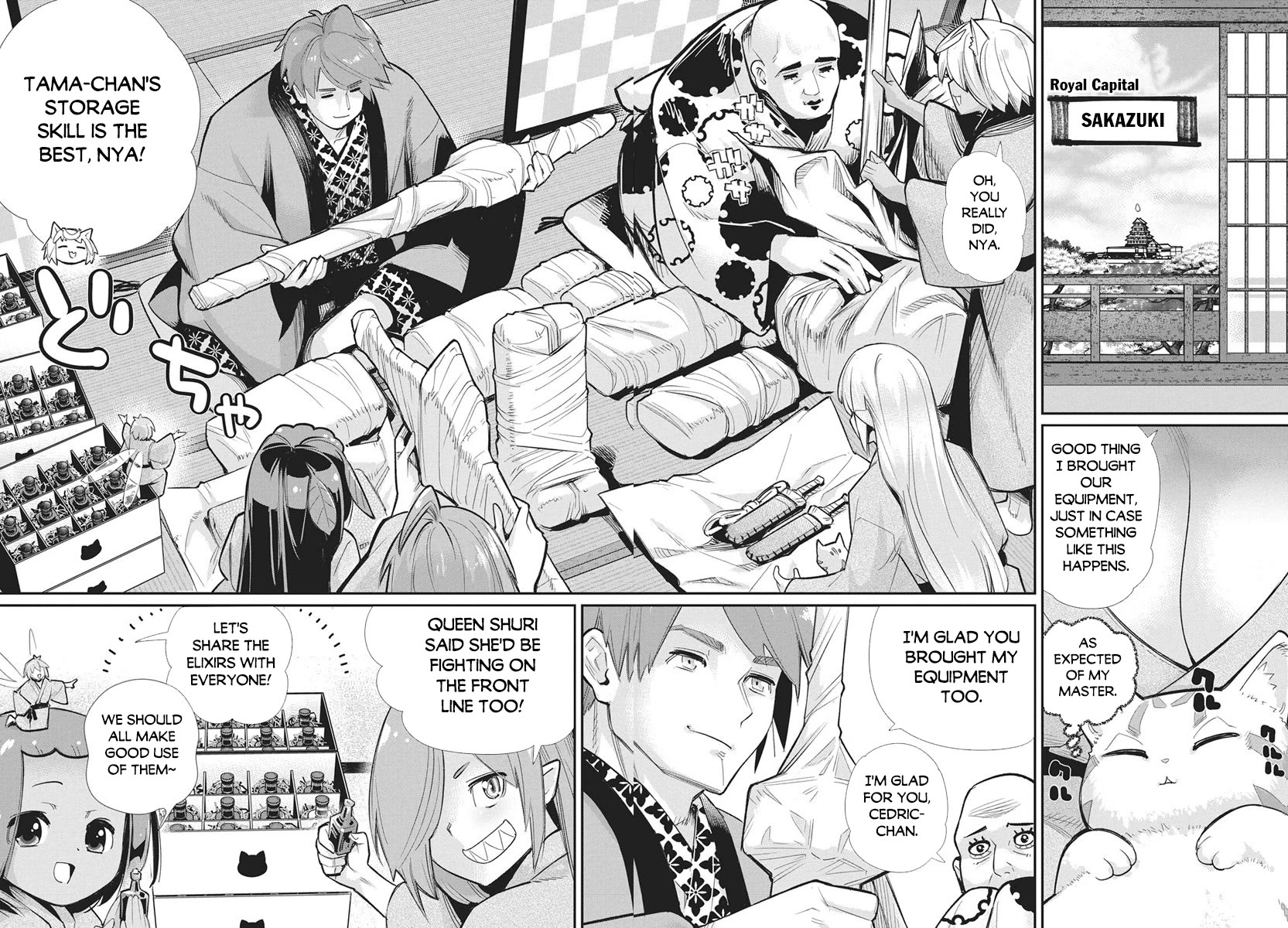I Am Behemoth Of The S Rank Monster But I Am Mistaken As A Cat And I Live As A Pet Of Elf Girl Chapter 91 page 5 - Chapter 91