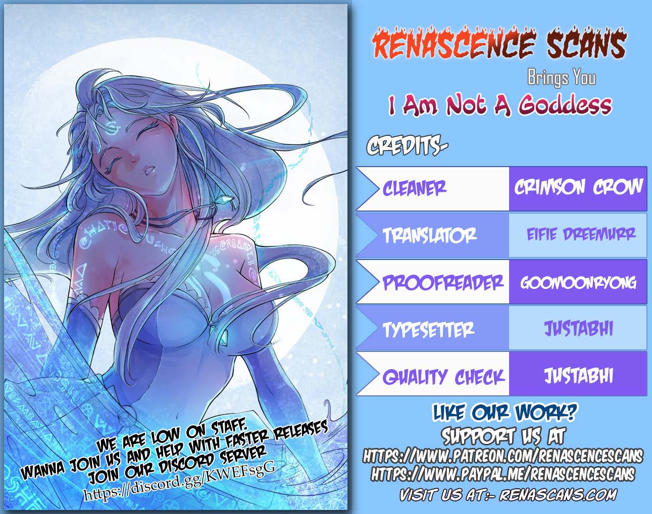 I Am Not A Goddess Chapter 24 page 1 - Chapter 24: Unexpected Tenant