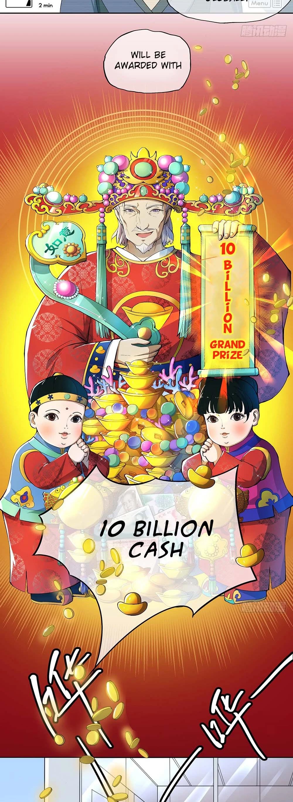 I Am Not A Goddess Chapter 28 page 15 - Chapter 28: 10 Billion Prize