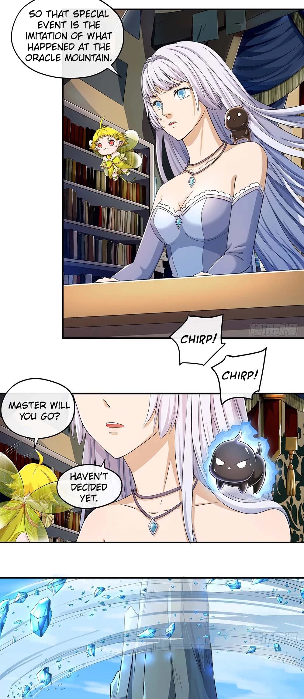 I Am Not A Goddess Chapter 31 page 10 - Chapter 31: Oracle Mountain