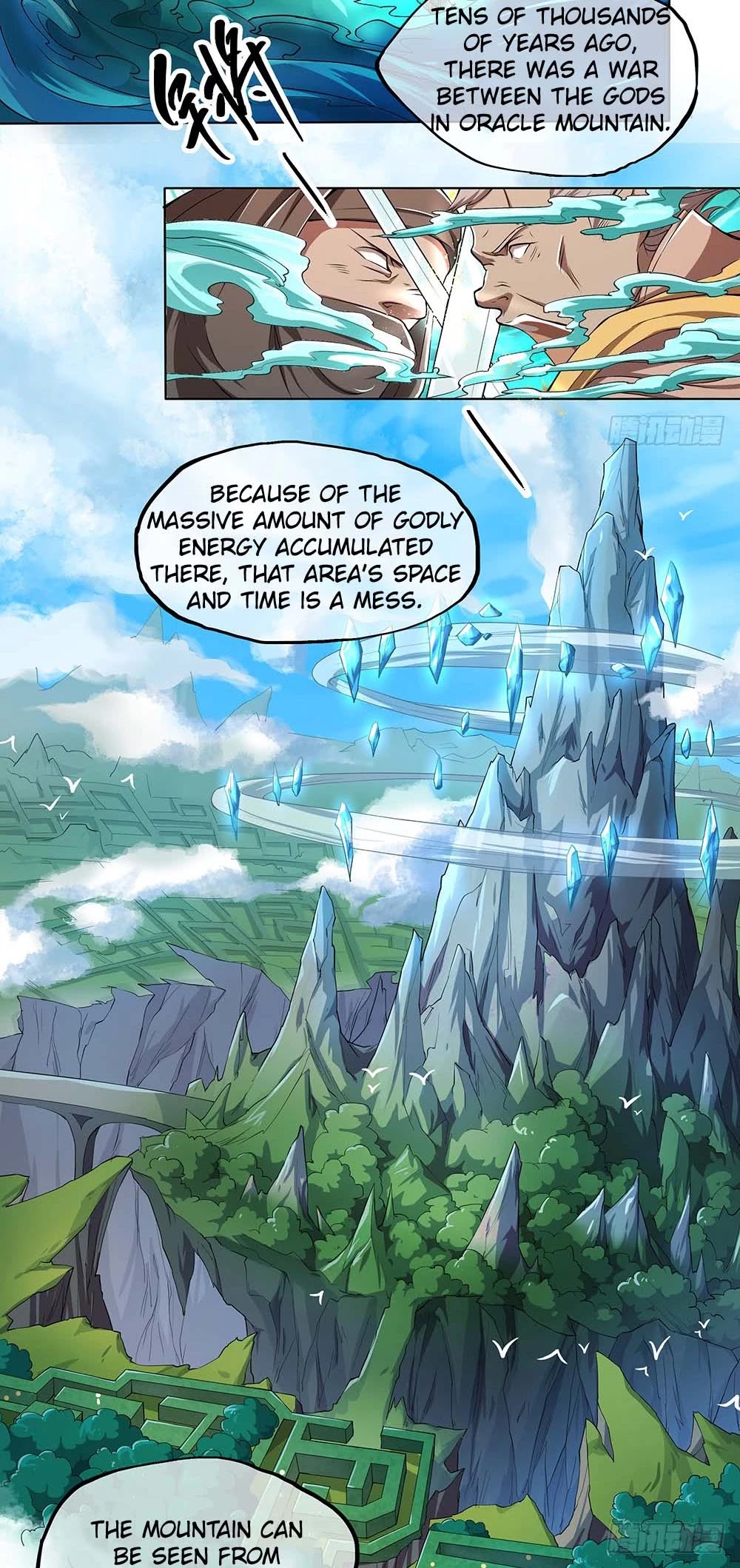 I Am Not A Goddess Chapter 31 page 5 - Chapter 31: Oracle Mountain