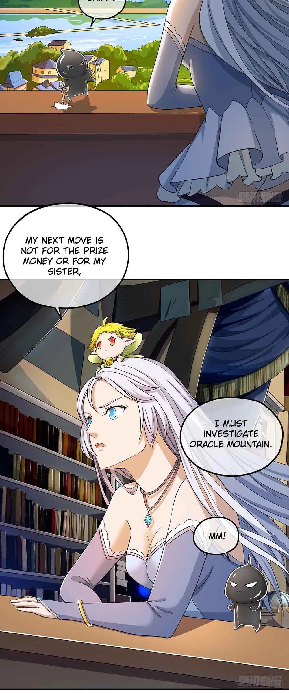 I Am Not A Goddess Chapter 32 page 11 - Chapter 32: Message from a Mysterious Person