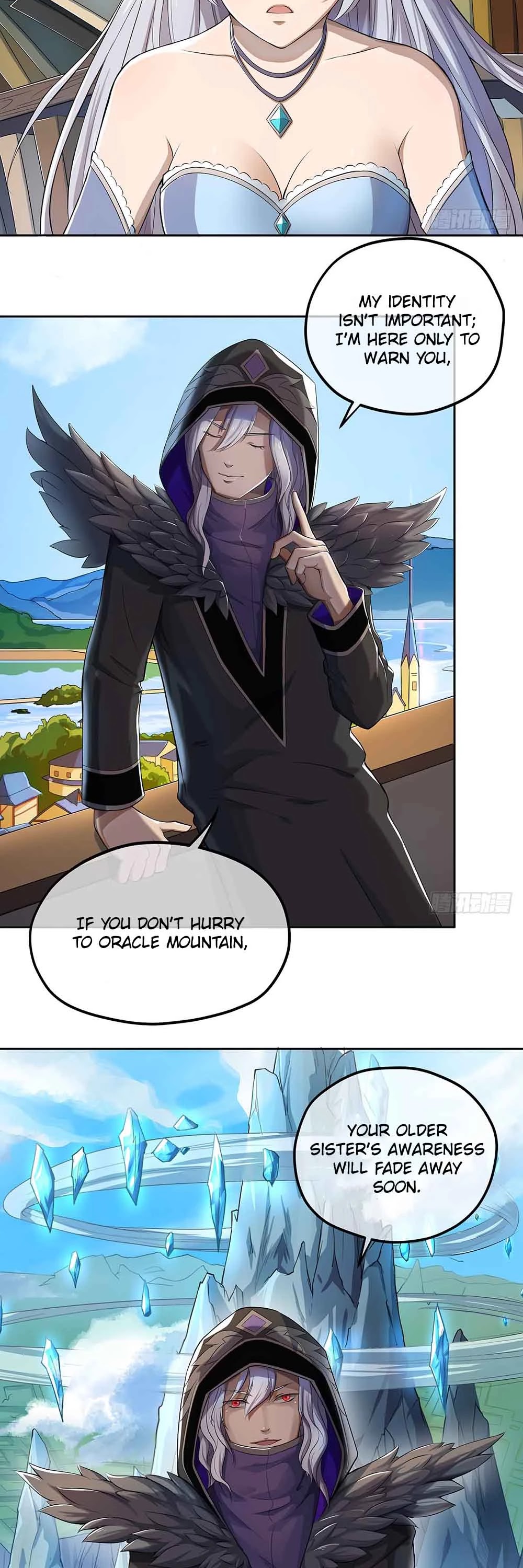 I Am Not A Goddess Chapter 32 page 3 - Chapter 32: Message from a Mysterious Person
