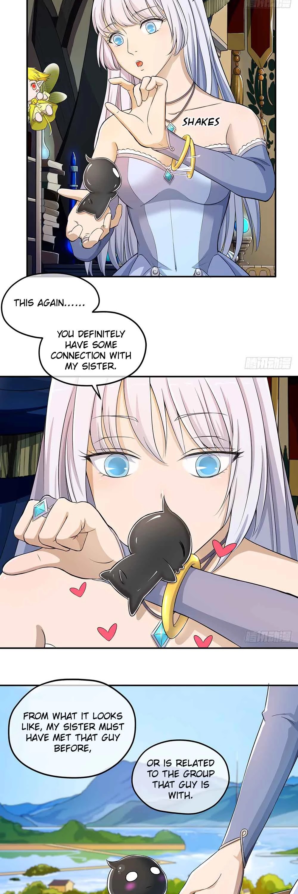 I Am Not A Goddess Chapter 32 page 8 - Chapter 32: Message from a Mysterious Person