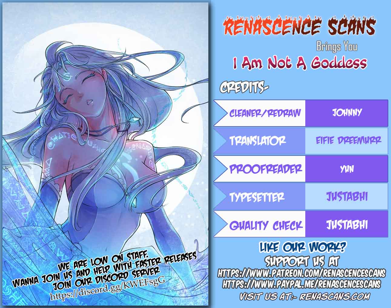 I Am Not A Goddess Chapter 33 page 1 - Chapter 33: Congratulations! Your class is…
