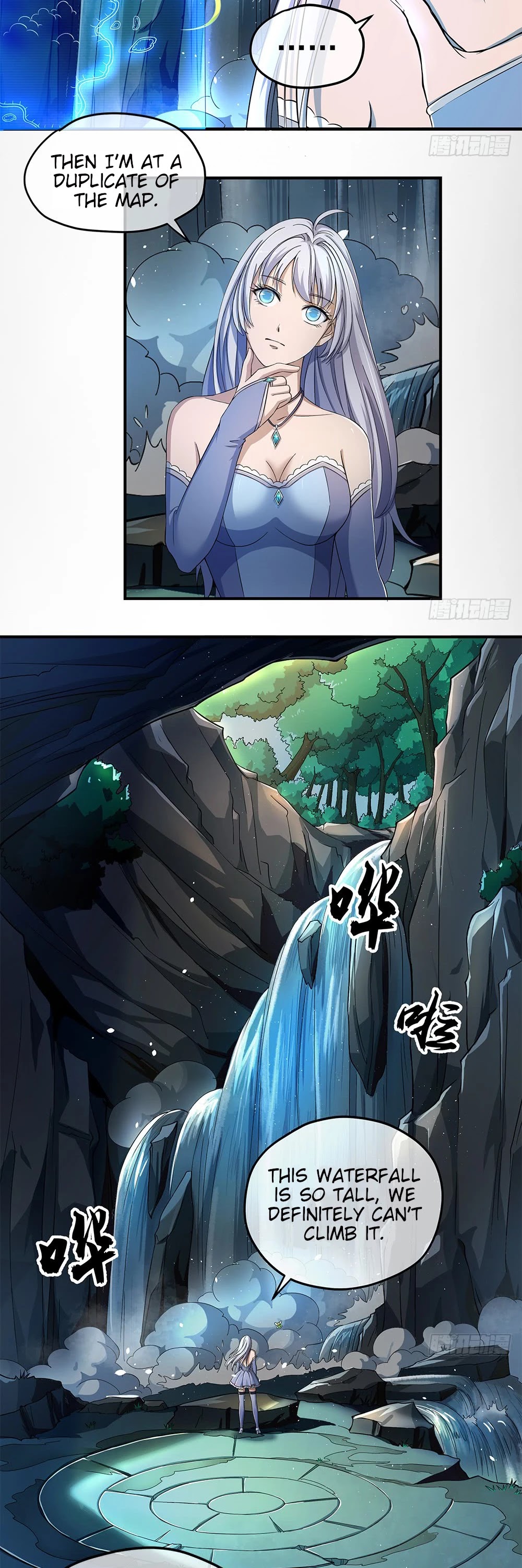 I Am Not A Goddess Chapter 34 page 4 - Chapter 34: My copy of the map isn’t the same