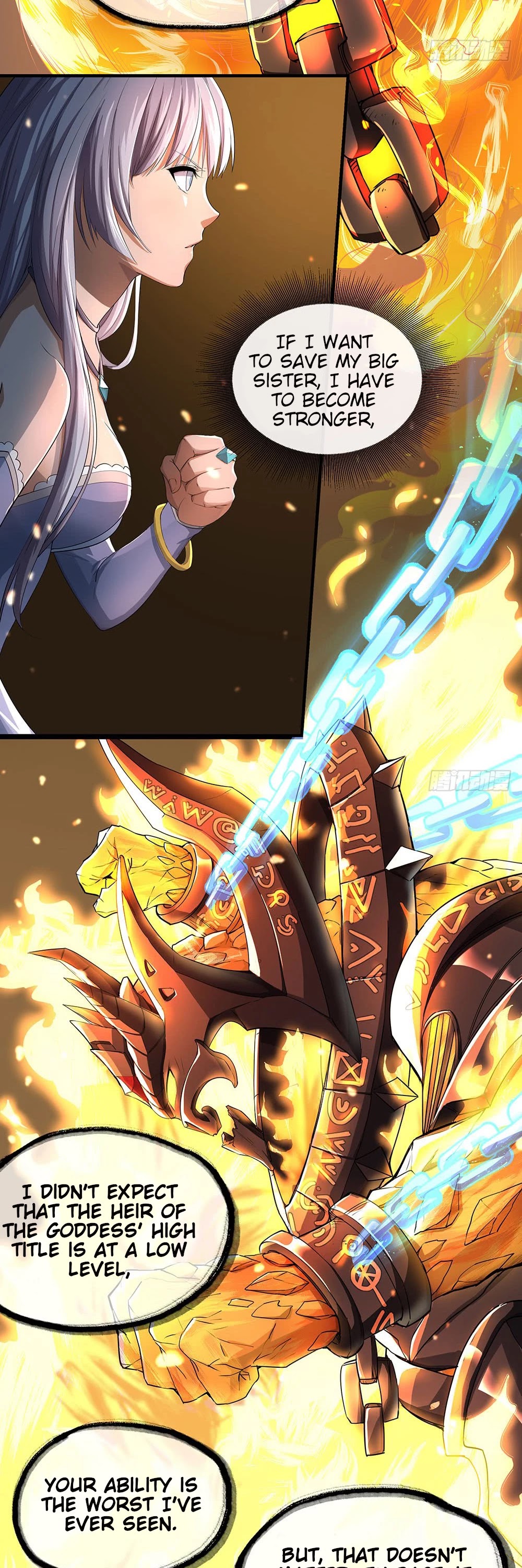 I Am Not A Goddess Chapter 36 page 18 - Chapter 36: God?
