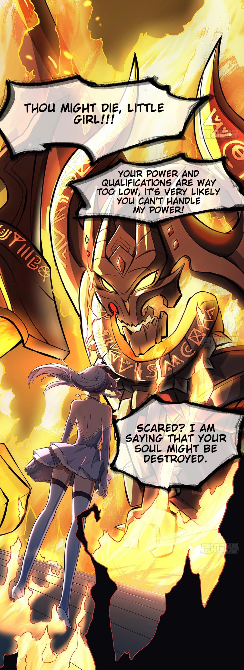 I Am Not A Goddess Chapter 37 page 21 - Chapter 37: Use Life to Protect