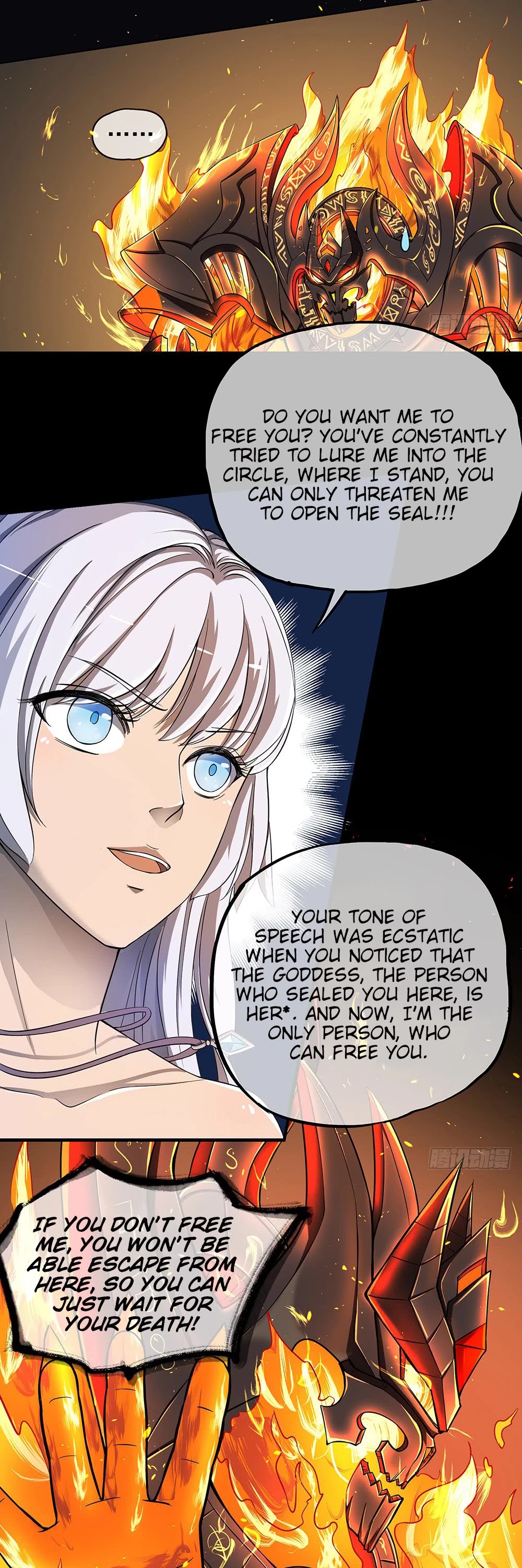 I Am Not A Goddess Chapter 37 page 3 - Chapter 37: Use Life to Protect