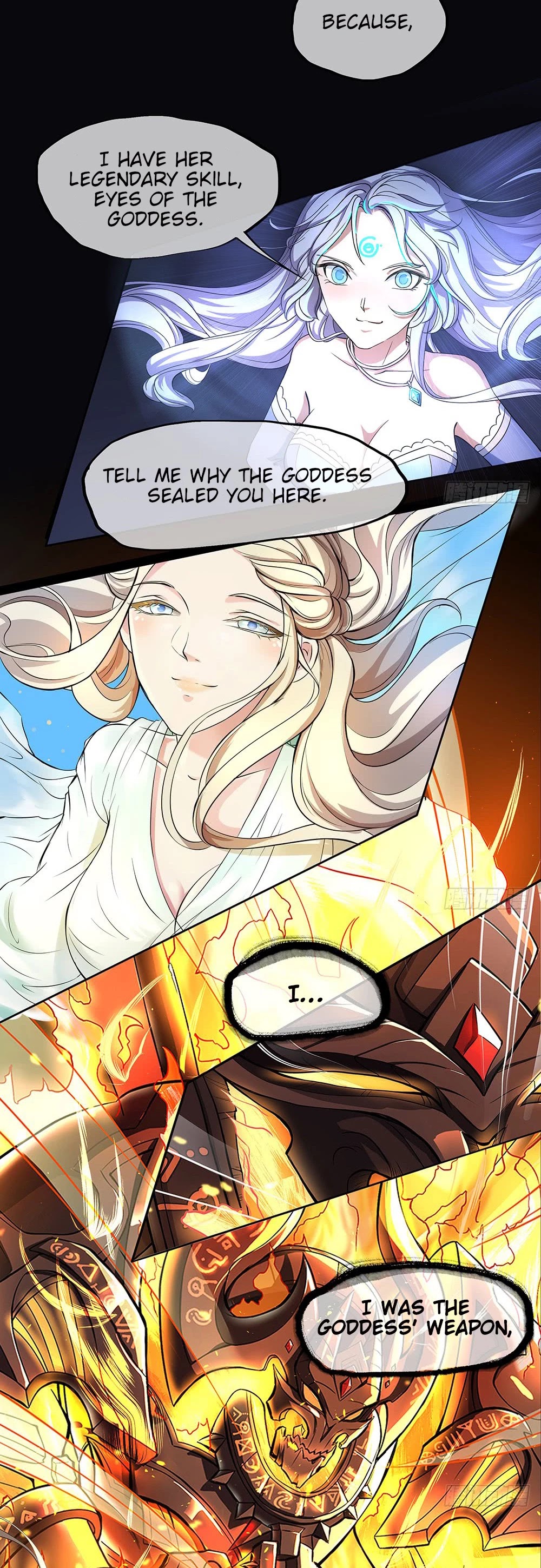 I Am Not A Goddess Chapter 37 page 8 - Chapter 37: Use Life to Protect