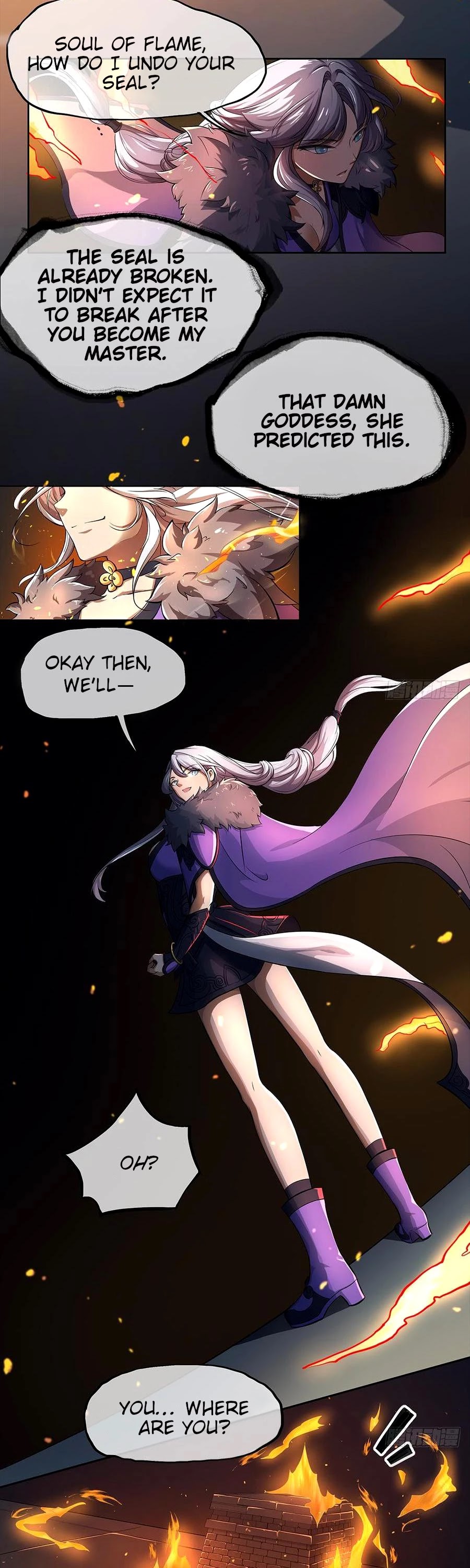 I Am Not A Goddess Chapter 38 page 3 - Chapter 38: Break Through
