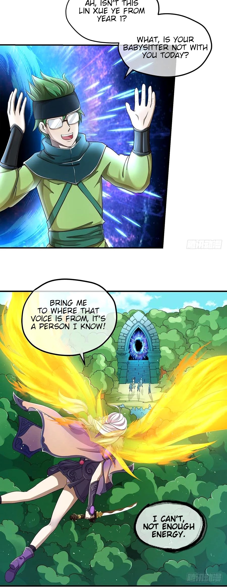 I Am Not A Goddess Chapter 39 page 7 - Chapter 39: Gate of Test