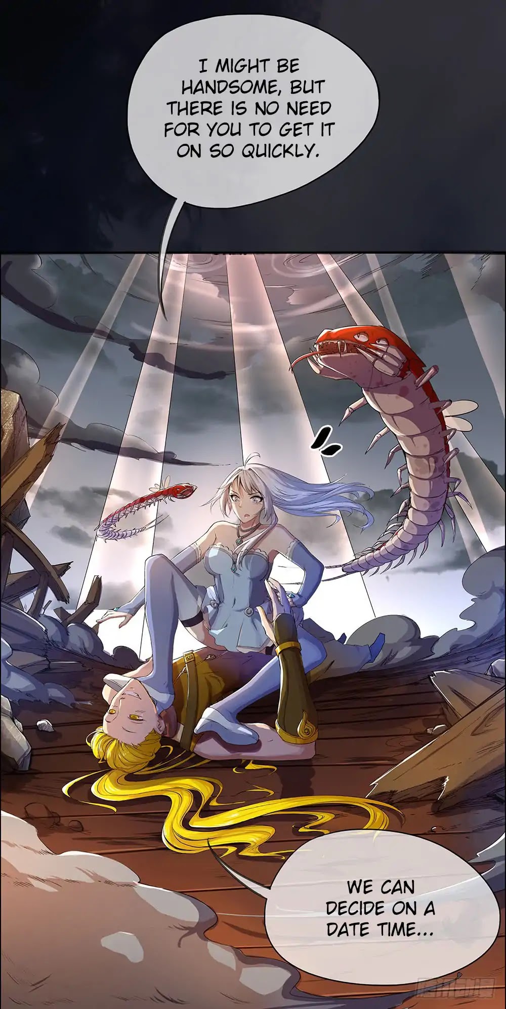 I Am Not A Goddess Chapter 4 page 26 - Chapter 4: Descending from Heaven