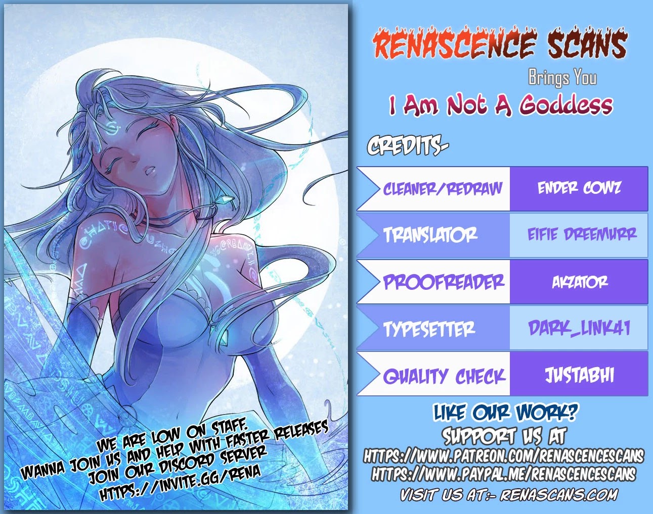 I Am Not A Goddess Chapter 42 page 1 - Chapter 42: Difference in Strength?
