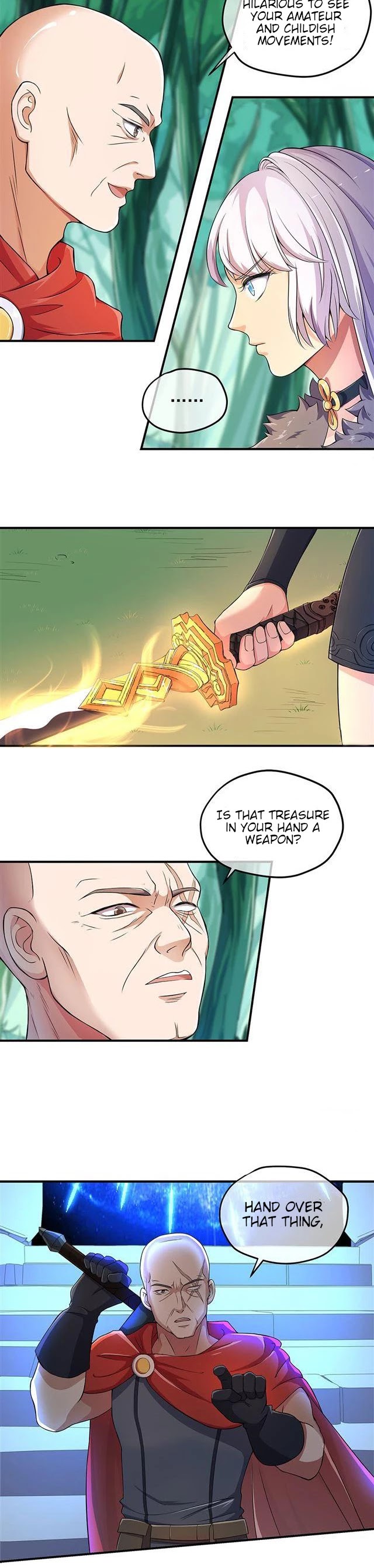I Am Not A Goddess Chapter 42 page 3 - Chapter 42: Difference in Strength?