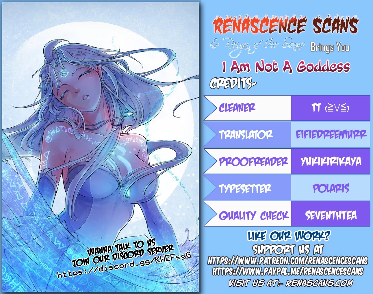 I Am Not A Goddess Chapter 47 page 1 - Chapter 47: Laser! Laser!