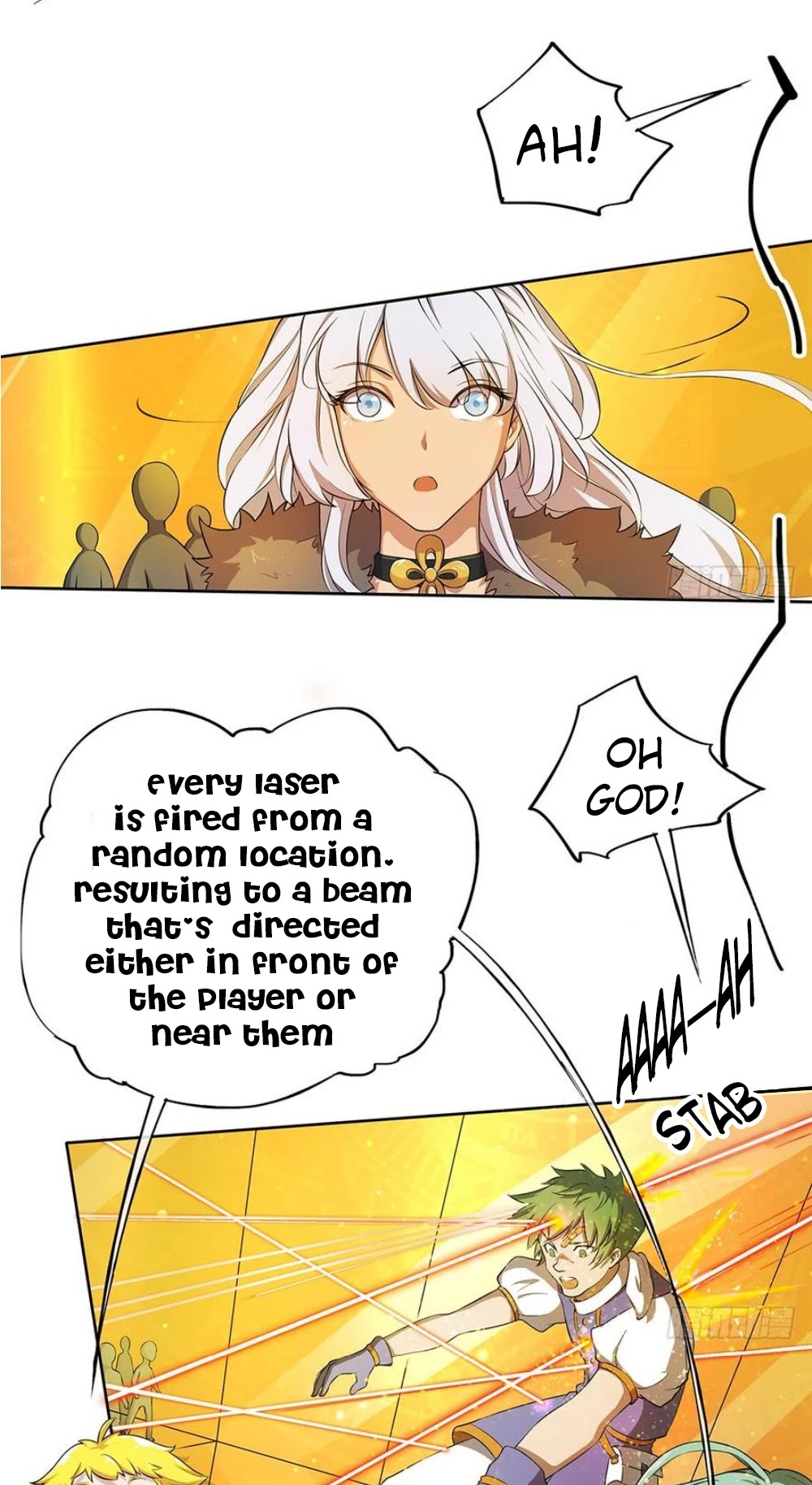 I Am Not A Goddess Chapter 47 page 12 - Chapter 47: Laser! Laser!