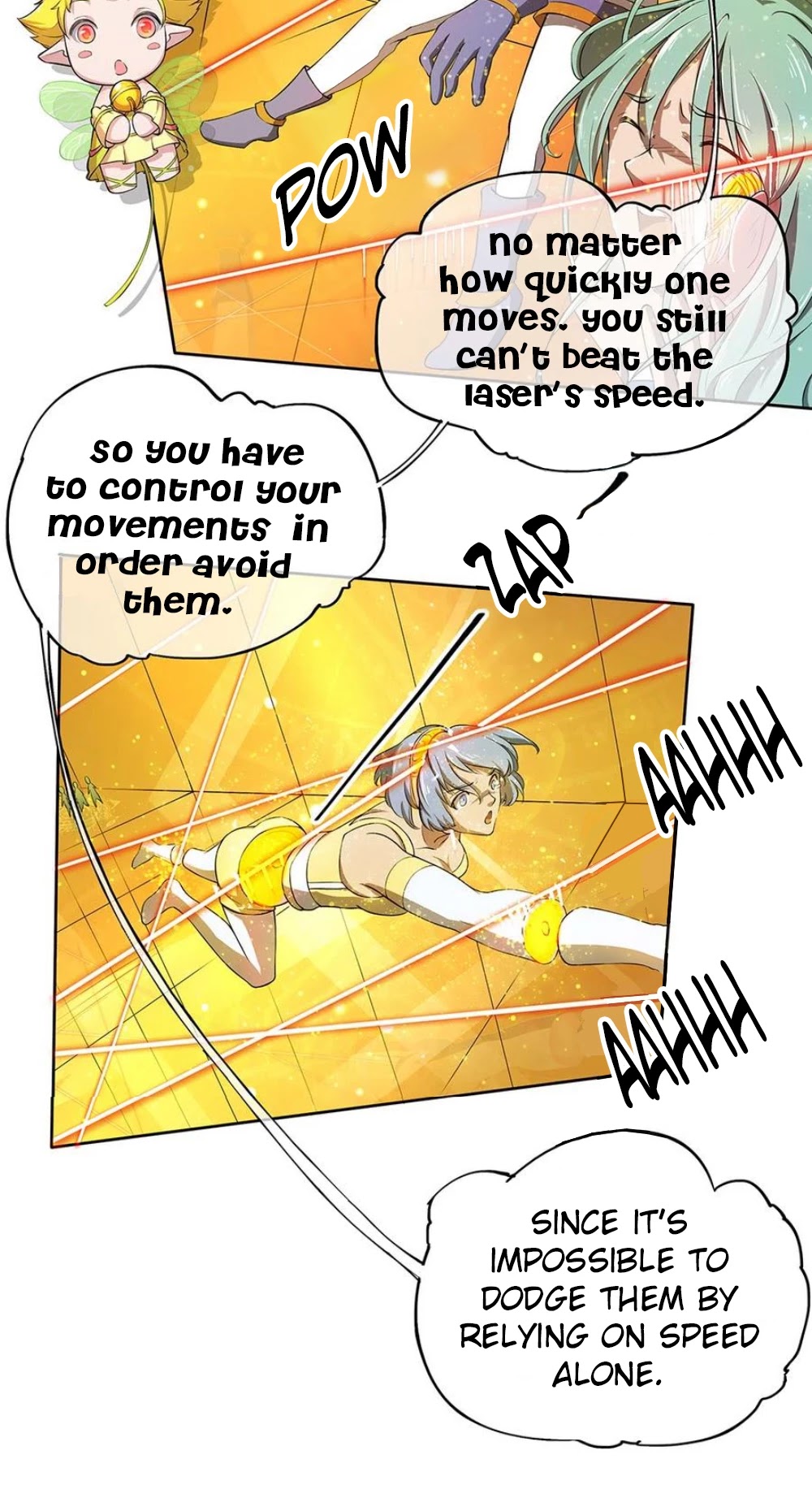 I Am Not A Goddess Chapter 47 page 13 - Chapter 47: Laser! Laser!