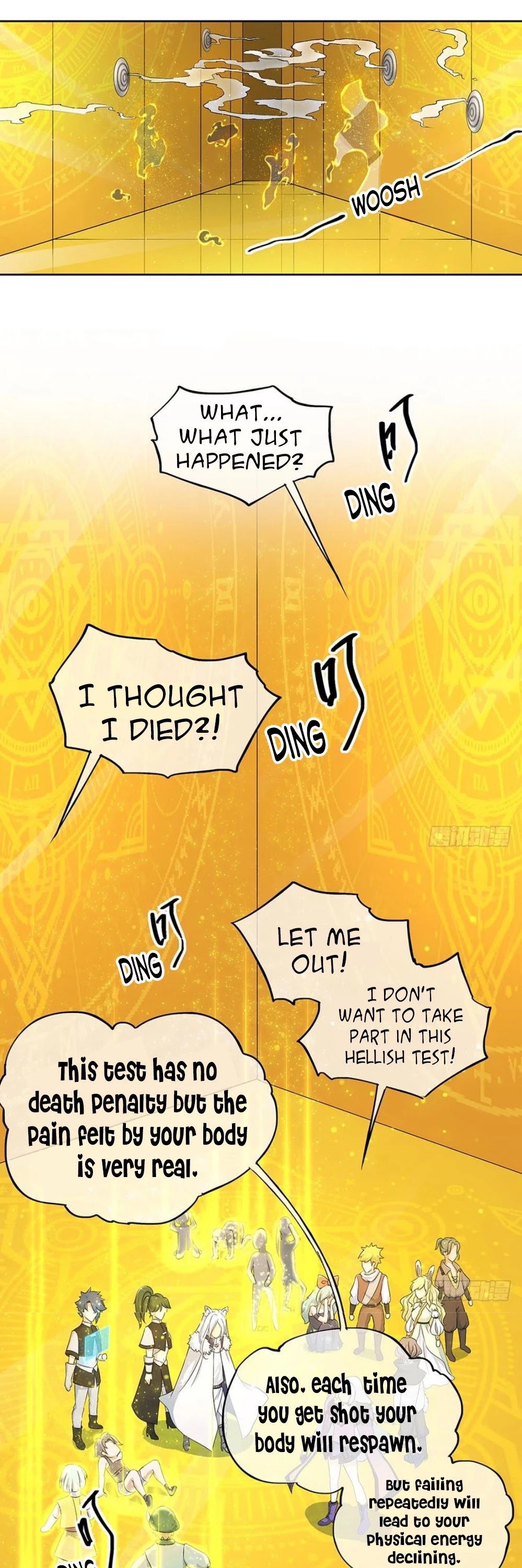 I Am Not A Goddess Chapter 47 page 14 - Chapter 47: Laser! Laser!