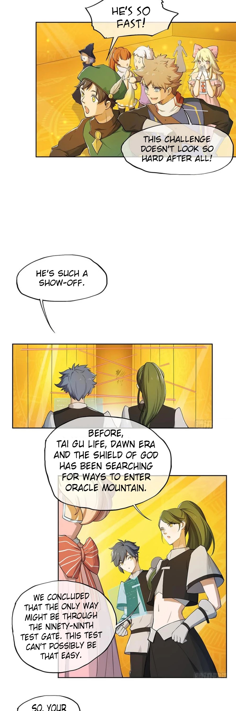 I Am Not A Goddess Chapter 47 page 17 - Chapter 47: Laser! Laser!