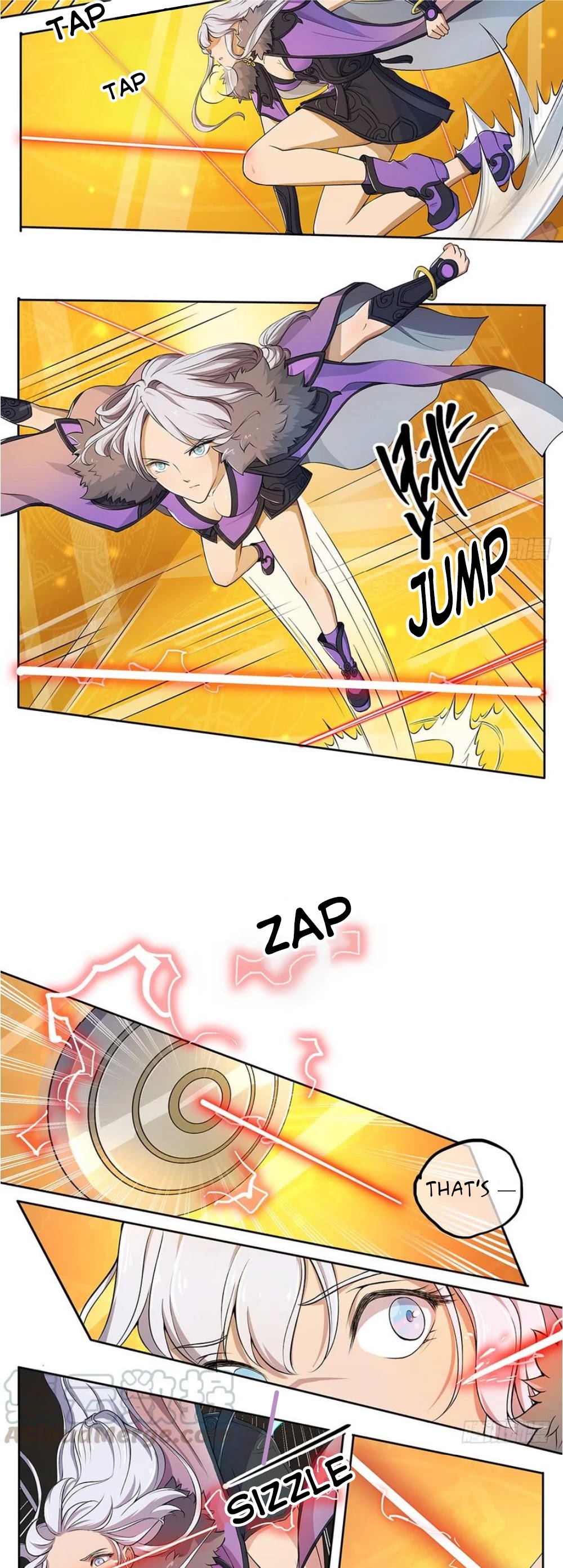 I Am Not A Goddess Chapter 47 page 20 - Chapter 47: Laser! Laser!