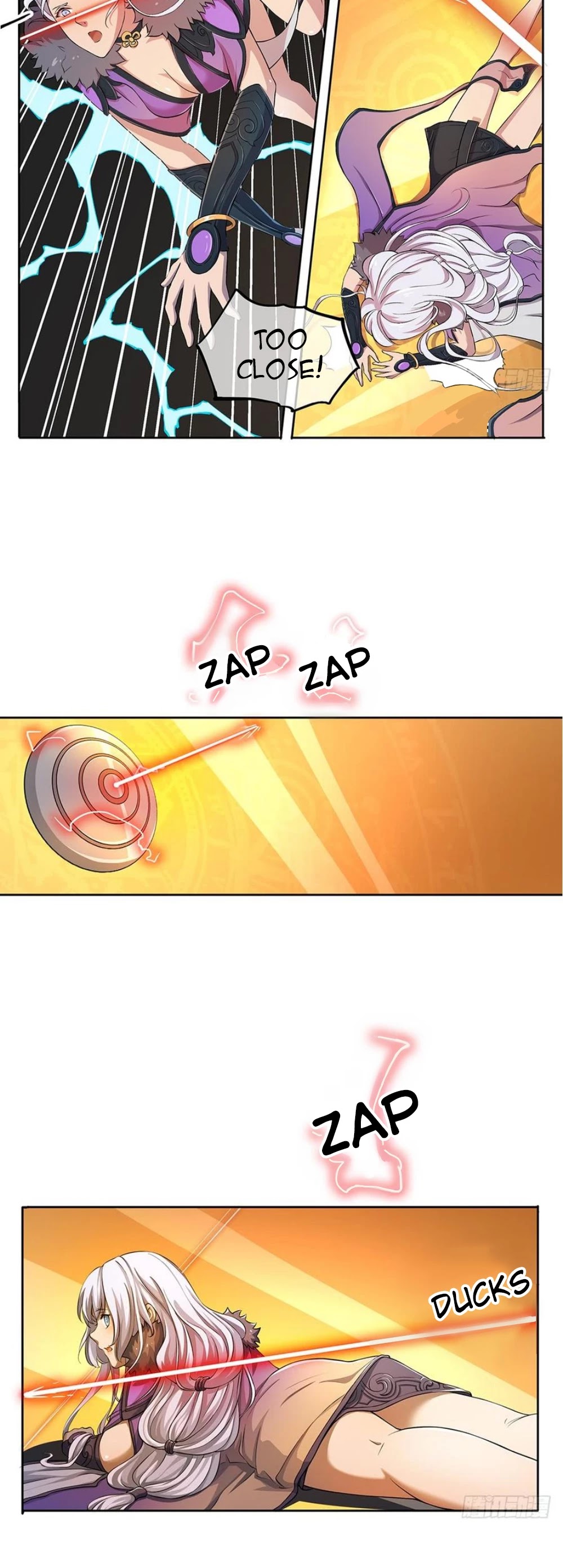 I Am Not A Goddess Chapter 47 page 21 - Chapter 47: Laser! Laser!
