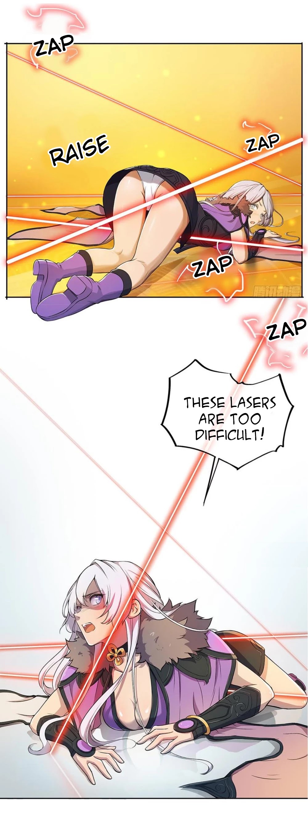 I Am Not A Goddess Chapter 47 page 22 - Chapter 47: Laser! Laser!