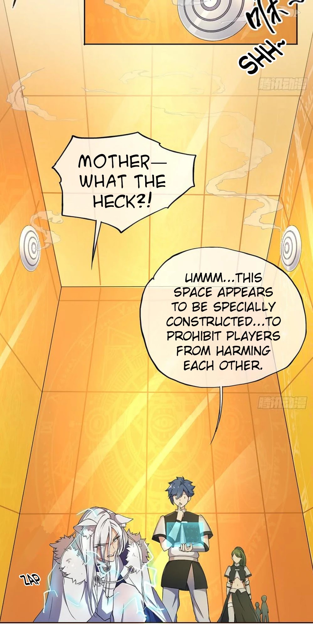 I Am Not A Goddess Chapter 47 page 7 - Chapter 47: Laser! Laser!