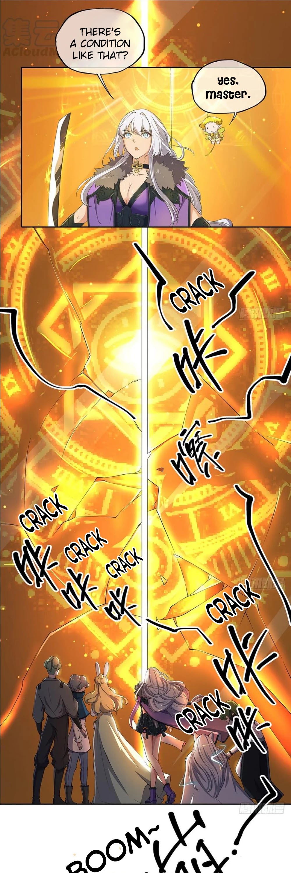 I Am Not A Goddess Chapter 47 page 8 - Chapter 47: Laser! Laser!