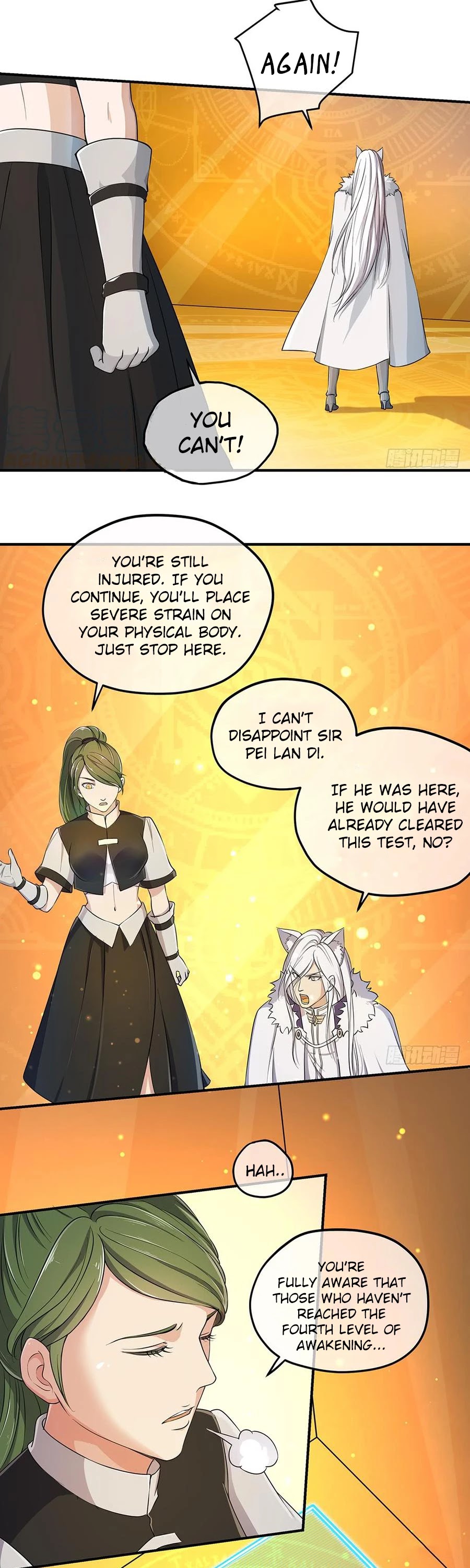 I Am Not A Goddess Chapter 49 page 9 - Chapter 49: Sprint