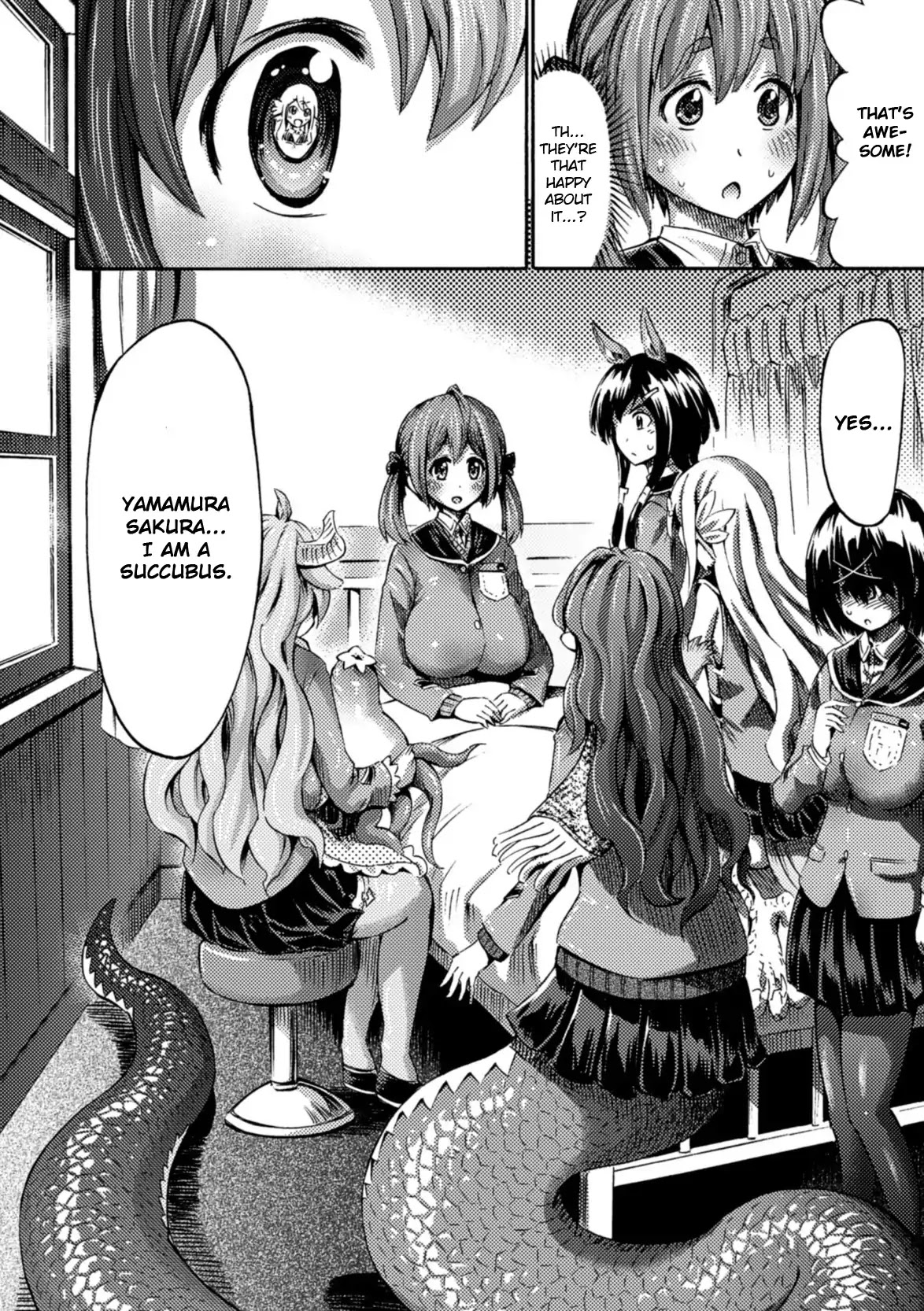 I Am Not A Succubus! Chapter 1 page 29 - Chapter 1: On The First Day of School, Sakura Falls As If Dancing