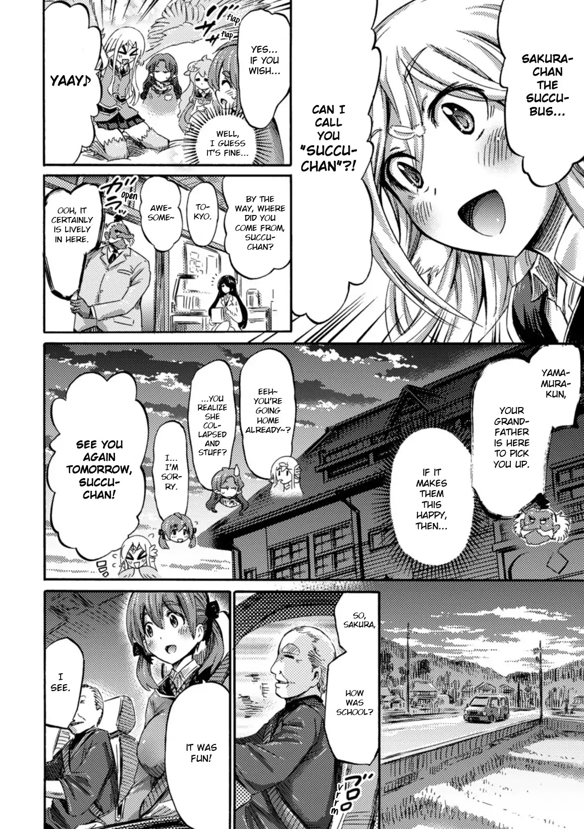 I Am Not A Succubus! Chapter 1 page 31 - Chapter 1: On The First Day of School, Sakura Falls As If Dancing