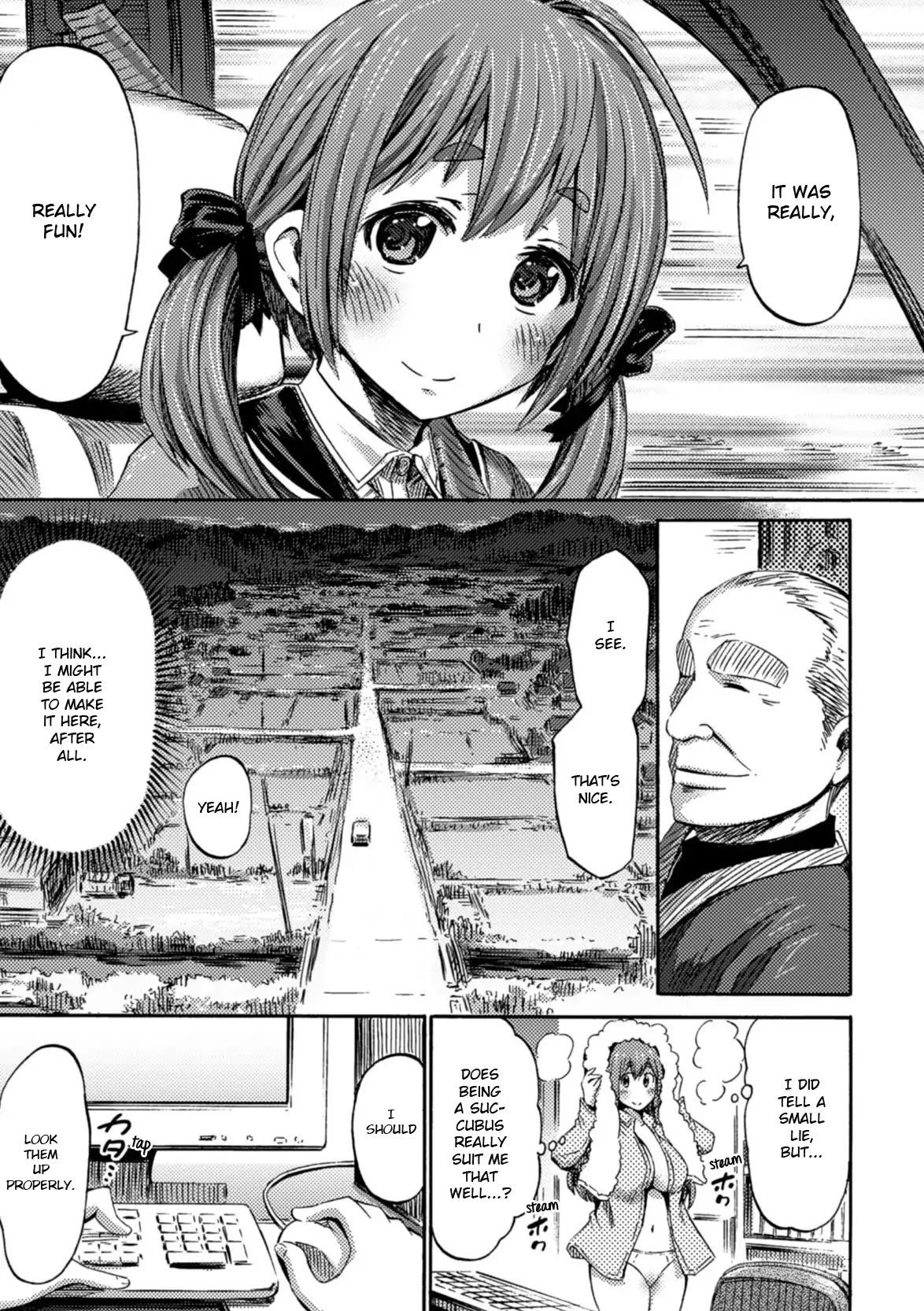 I Am Not A Succubus! Chapter 1 page 32 - Chapter 1: On The First Day of School, Sakura Falls As If Dancing