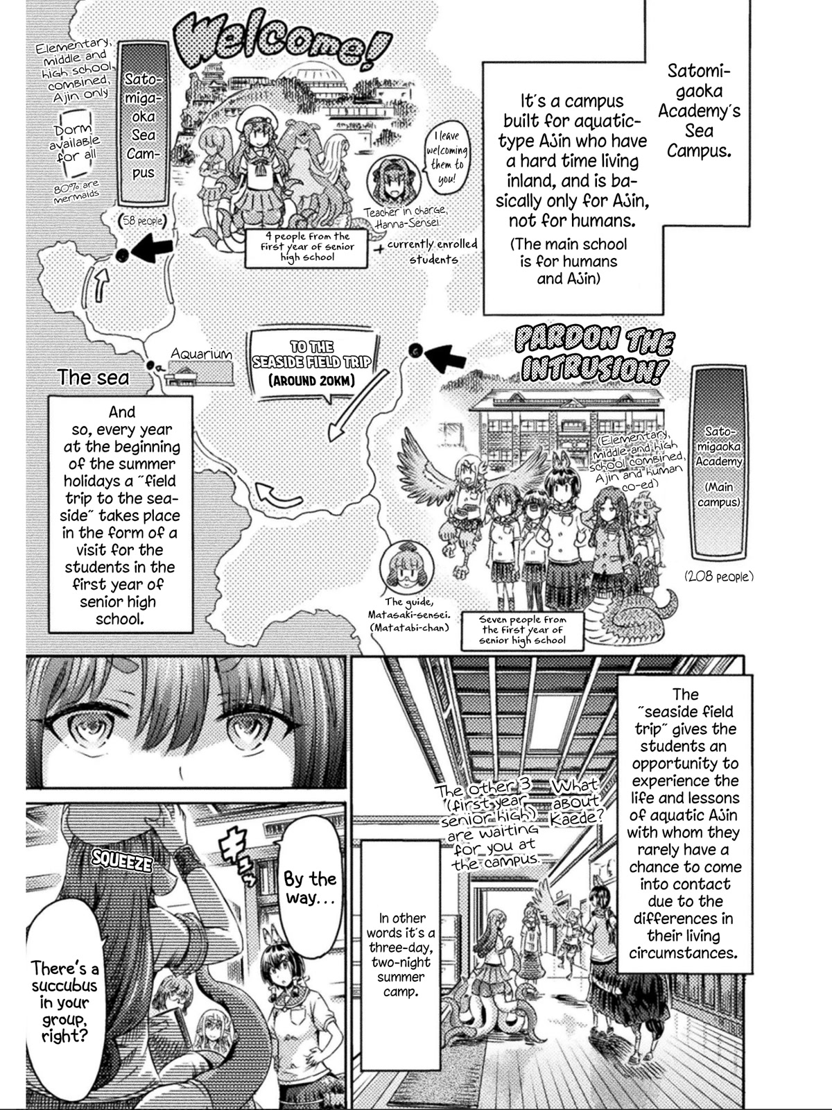 I Am Not A Succubus! Chapter 15 page 7 - Chapter 15: We're Here! It's the Sea Campus!