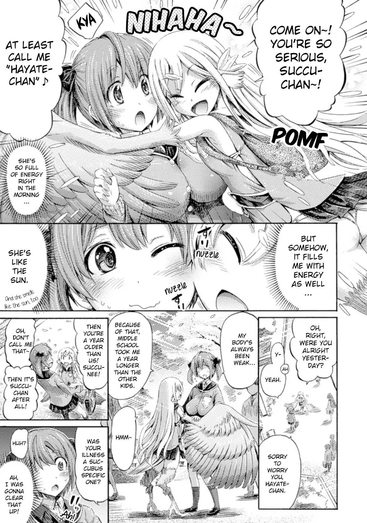 I Am Not A Succubus! Chapter 2 page 5 - Chapter 2: Together In The Sky!