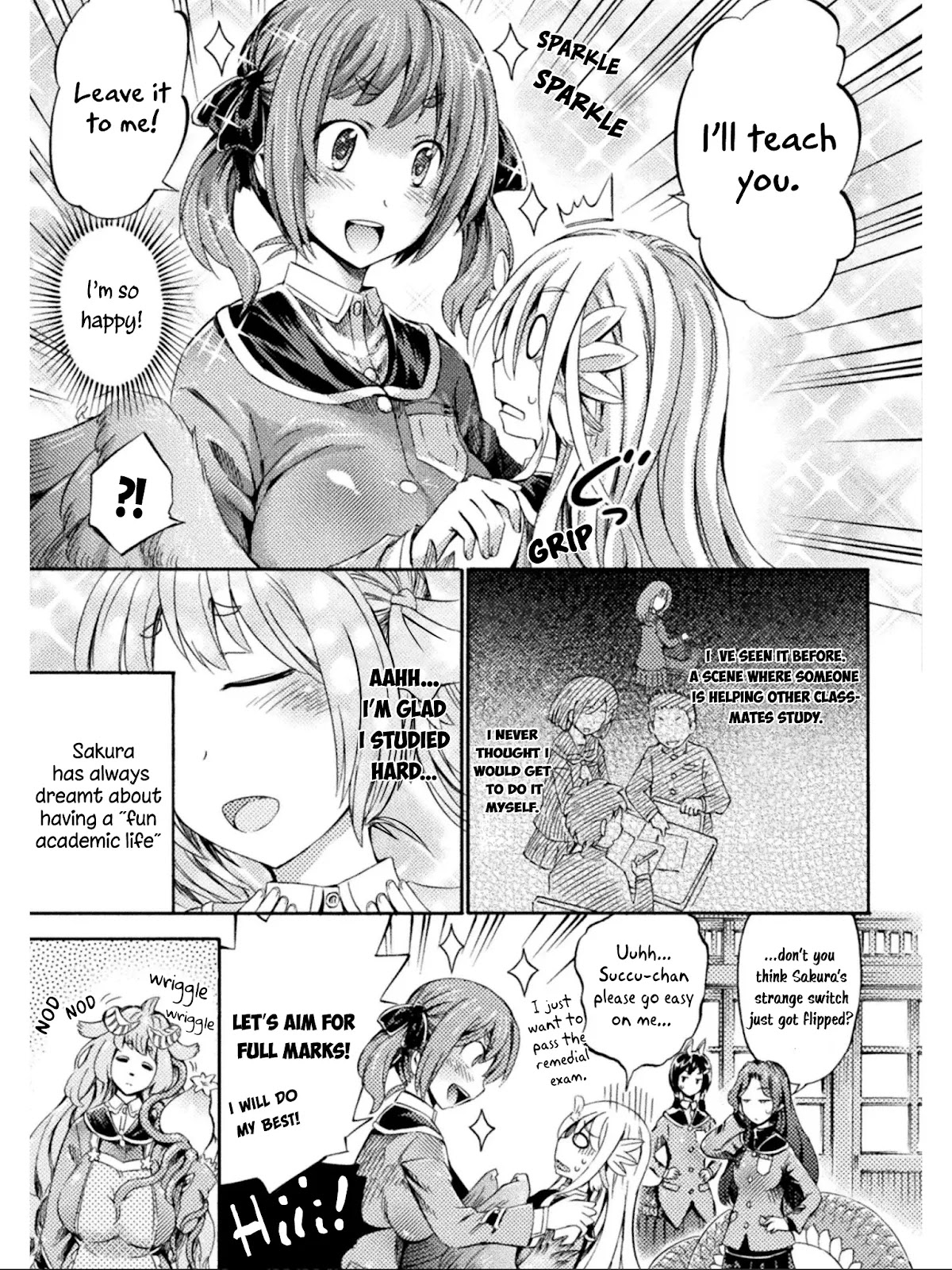 I Am Not A Succubus! Chapter 7 page 6 - Chapter 7: Nighttime Study Session