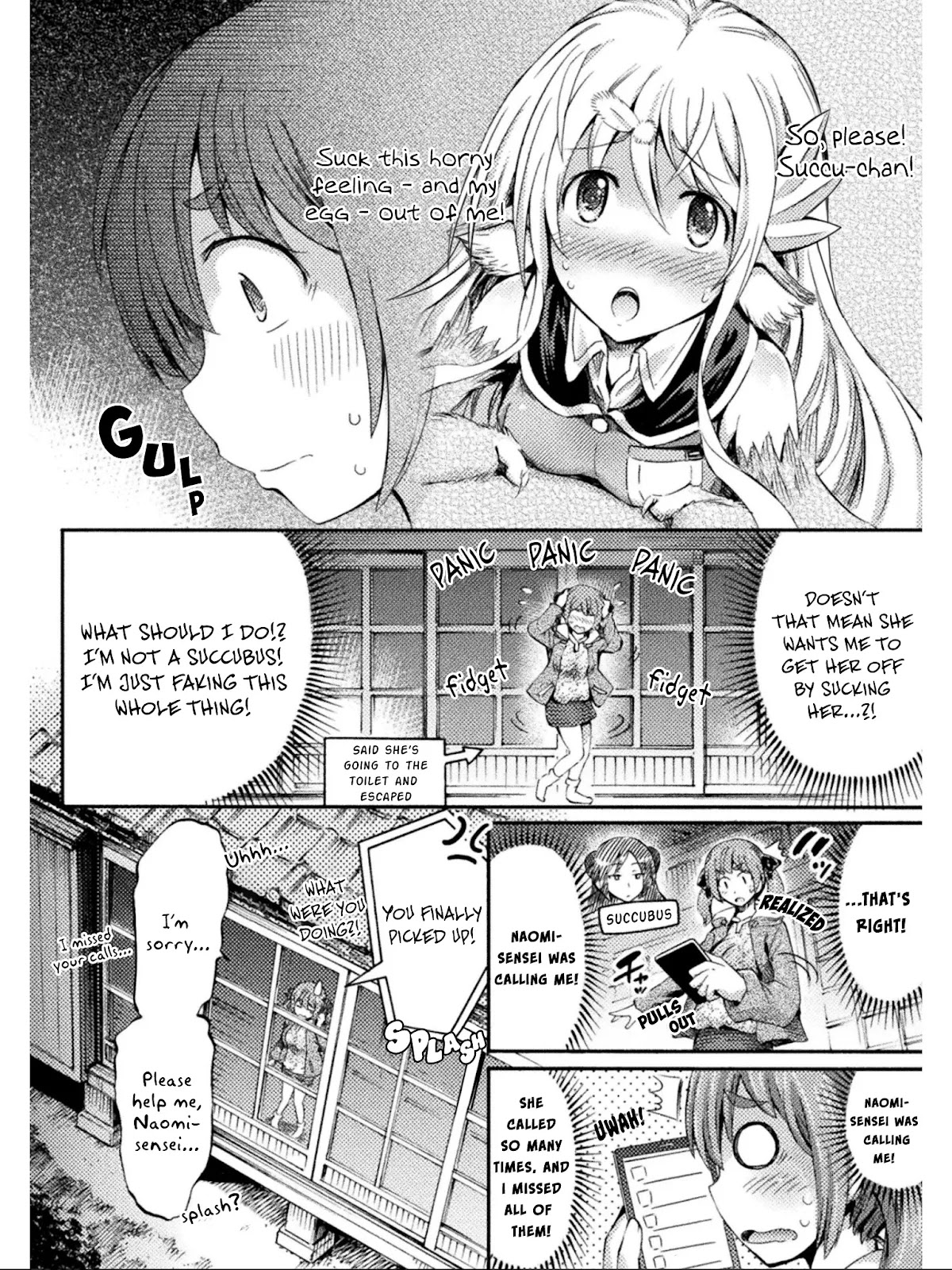 I Am Not A Succubus! Chapter 8 page 5 - Chapter 8: Hayate's Egg-Laying