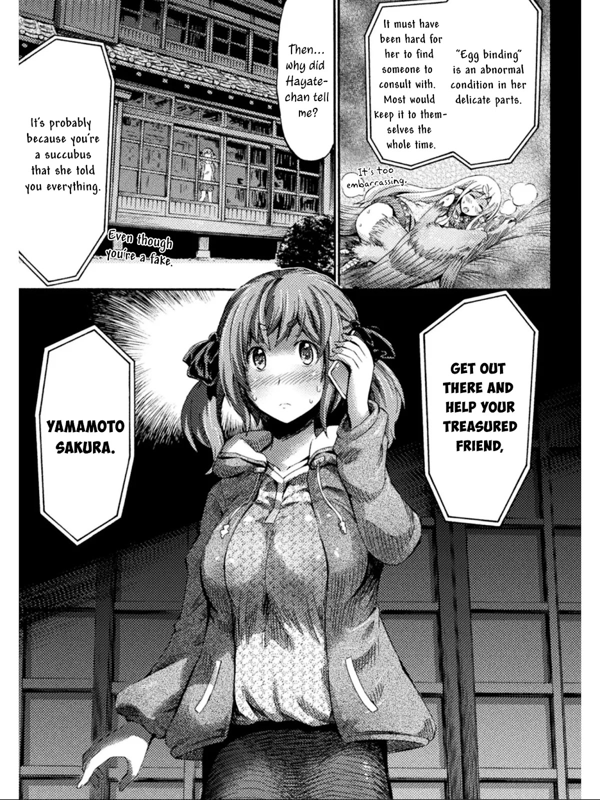 I Am Not A Succubus! Chapter 8 page 8 - Chapter 8: Hayate's Egg-Laying