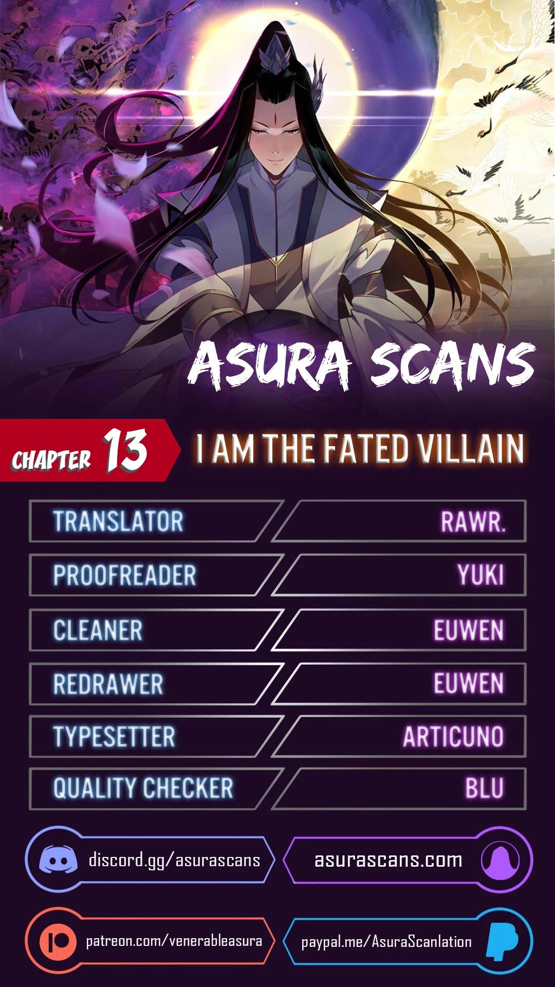 I Am the Fated Villain Chapter 13 page 1 - Chapter 13