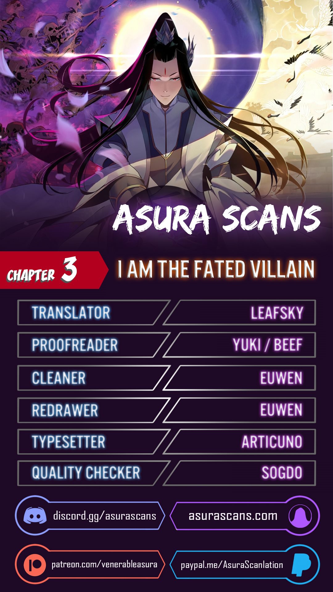 I Am the Fated Villain Chapter 3 page 1 - Chapter 3