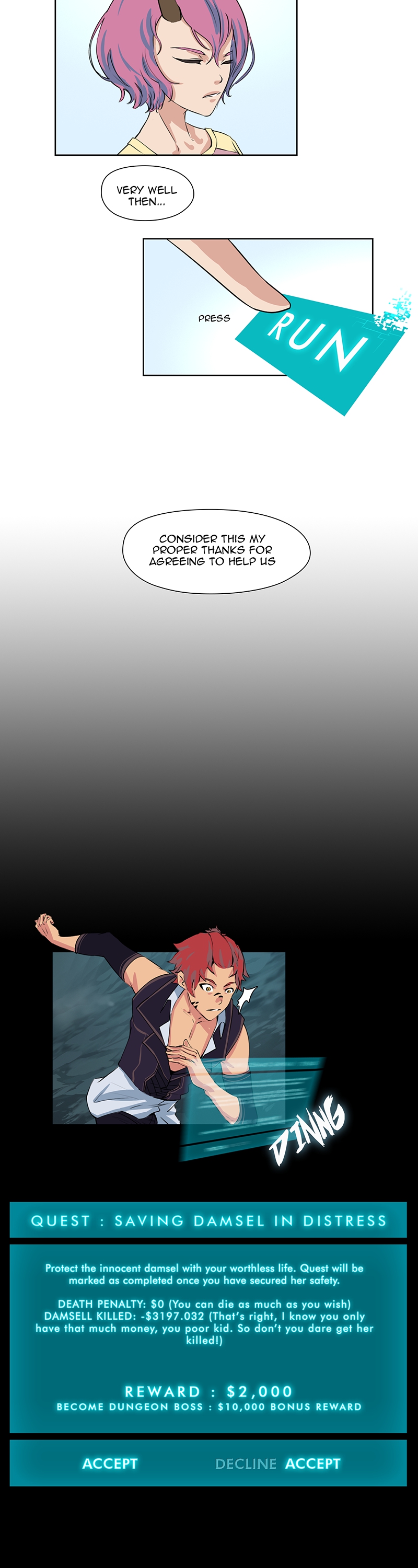 I am the Final Boss Chapter 3 page 11 - Chapter 3 : Who's the Final Boss